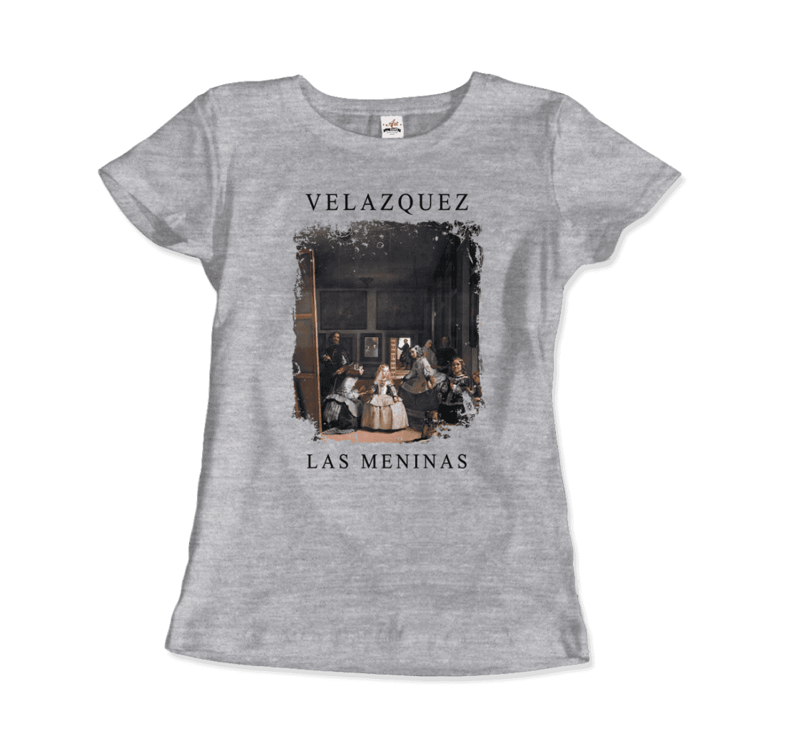 Diego Velazquez - Las Meninas (Ladies-in-Waiting), 1656 Artwork T-Shirt-14