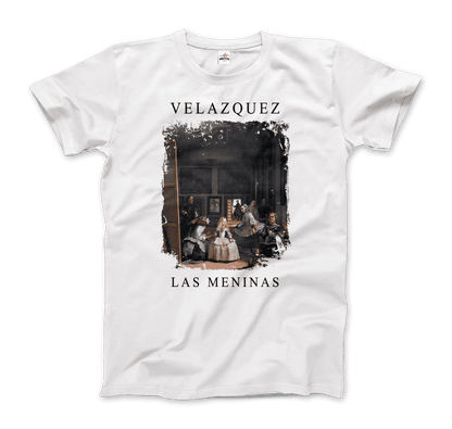 Diego Velazquez - Las Meninas (Ladies-in-Waiting), 1656 Artwork T-Shirt-2