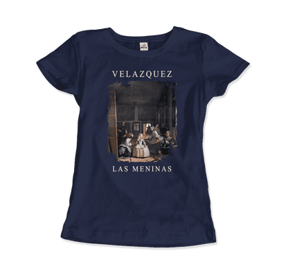 Diego Velazquez - Las Meninas (Ladies-in-Waiting), 1656 Artwork T-Shirt-16