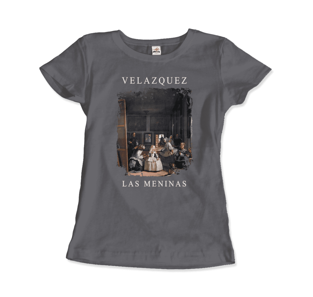 Diego Velazquez - Las Meninas (Ladies-in-Waiting), 1656 Artwork T-Shirt-15