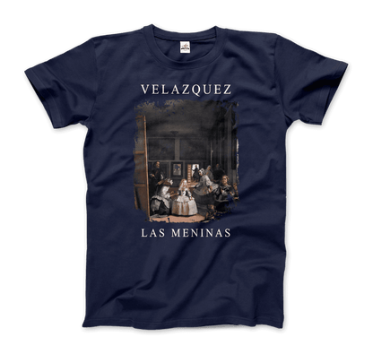 Diego Velazquez - Las Meninas (Ladies-in-Waiting), 1656 Artwork T-Shirt-10