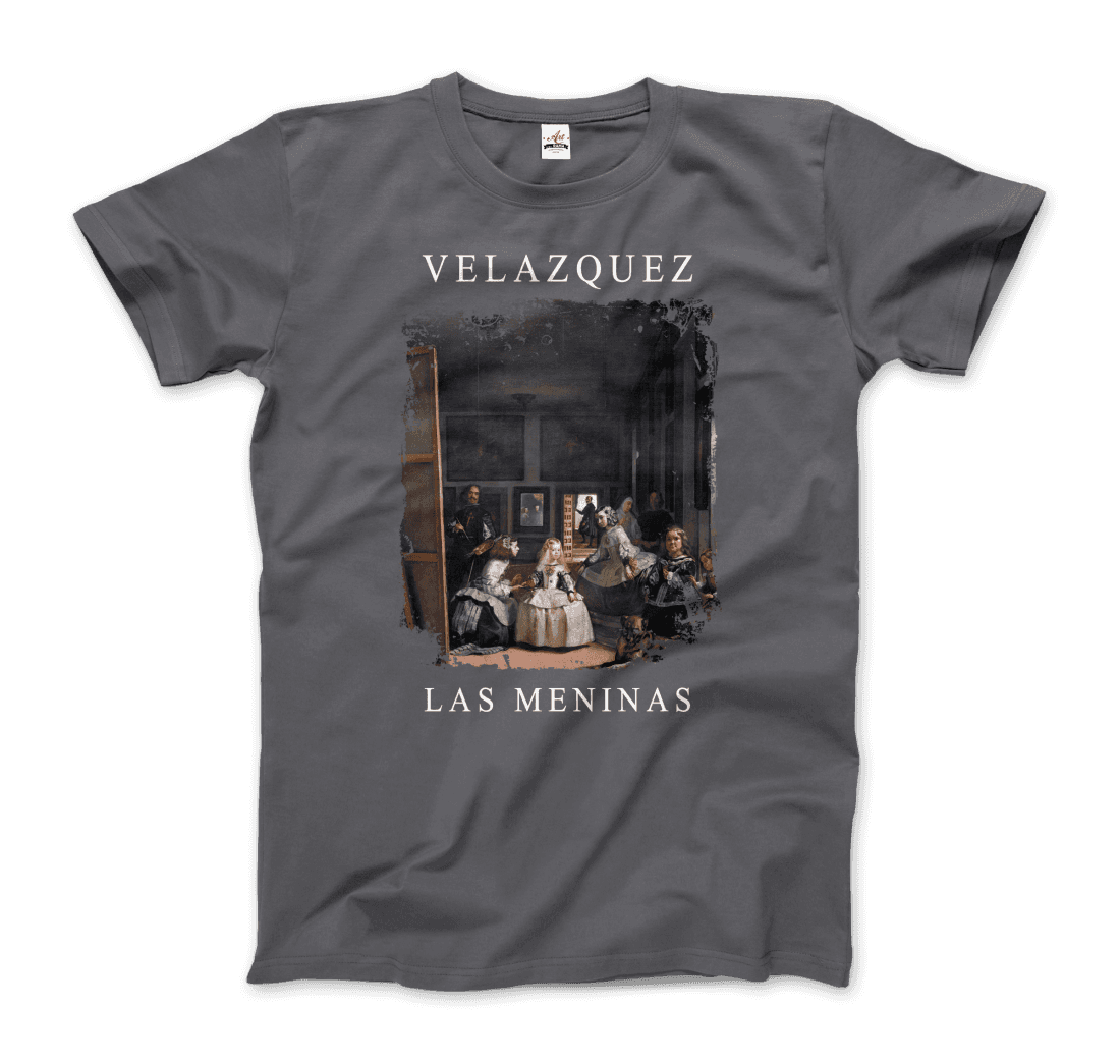 Diego Velazquez - Las Meninas (Ladies-in-Waiting), 1656 Artwork T-Shirt-9