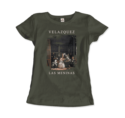 Diego Velazquez - Las Meninas (Ladies-in-Waiting), 1656 Artwork T-Shirt-13