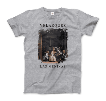 Diego Velazquez - Las Meninas (Ladies-in-Waiting), 1656 Artwork T-Shirt-8