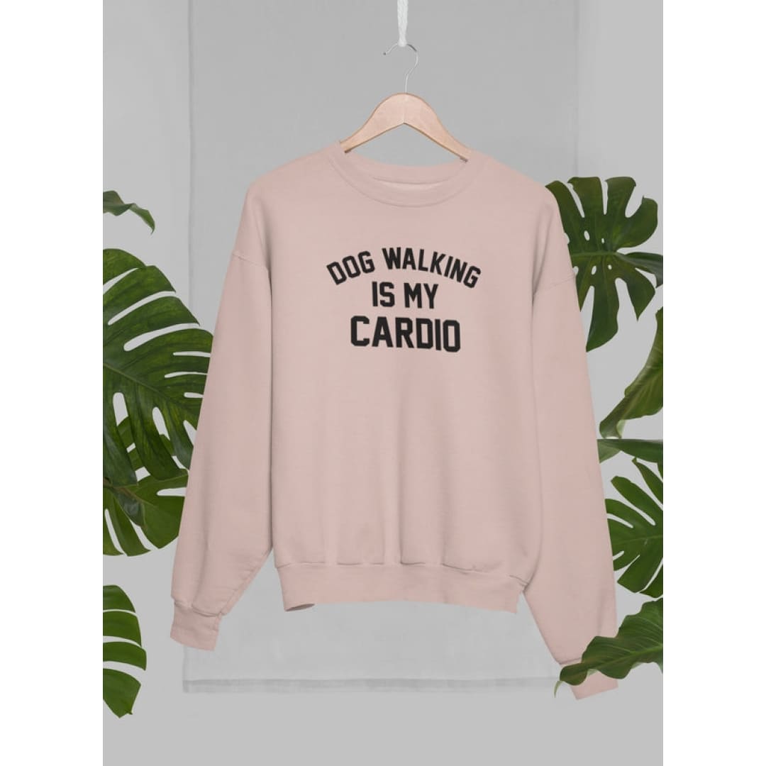 Dog Walking Is My Cardio Sweat Shirt | Virgo