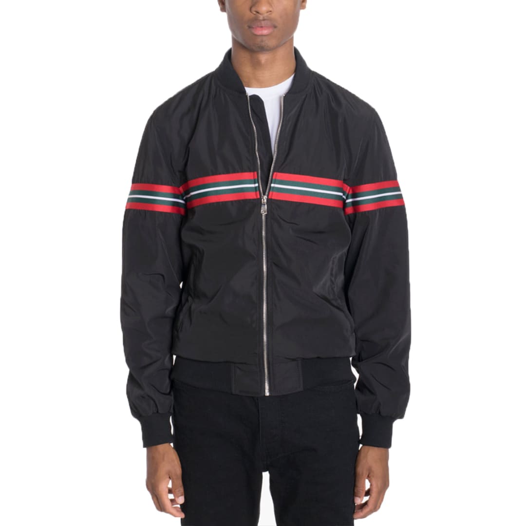 Dom Taped Bomber Jacket | The Urban Clothing Shop™