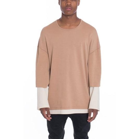 Double Slouch Long Sleeve T Shirt | The Urban Clothing Shop™