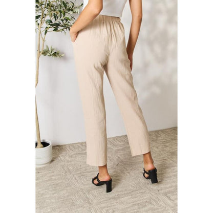 Double Take Pull-On Pants with Pockets | The Urban Clothing Shop™