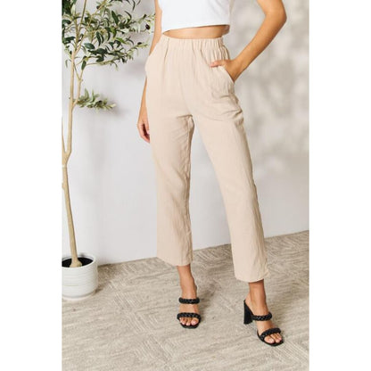 Double Take Pull-On Pants with Pockets | The Urban Clothing Shop™