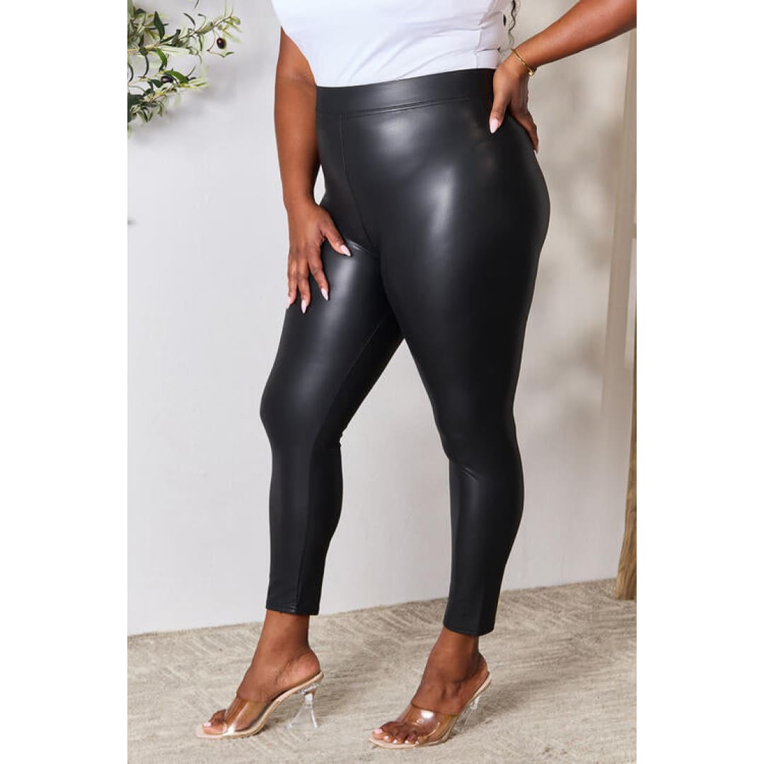 e.Luna Full Size High Waist Skinny Pants | The Urban Clothing Shop™