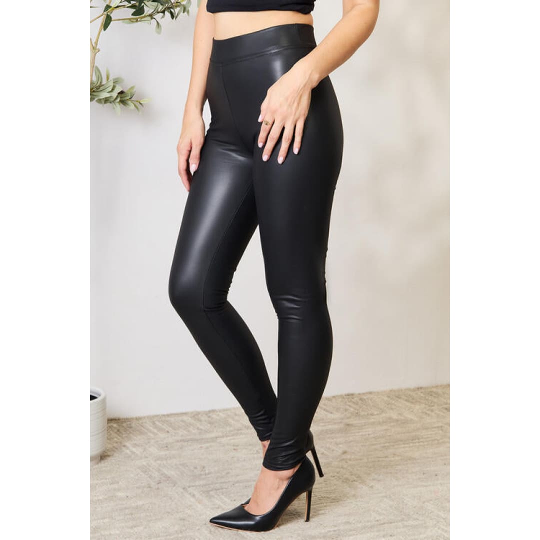 e.Luna Full Size High Waist Skinny Pants | The Urban Clothing Shop™