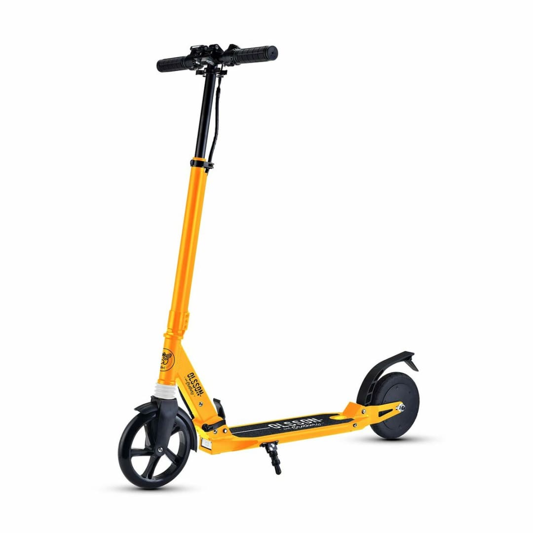 Electric Scooter Olsson & Brothers Flip Yellow/Black 150 W 24 V | Olsson & Brothers