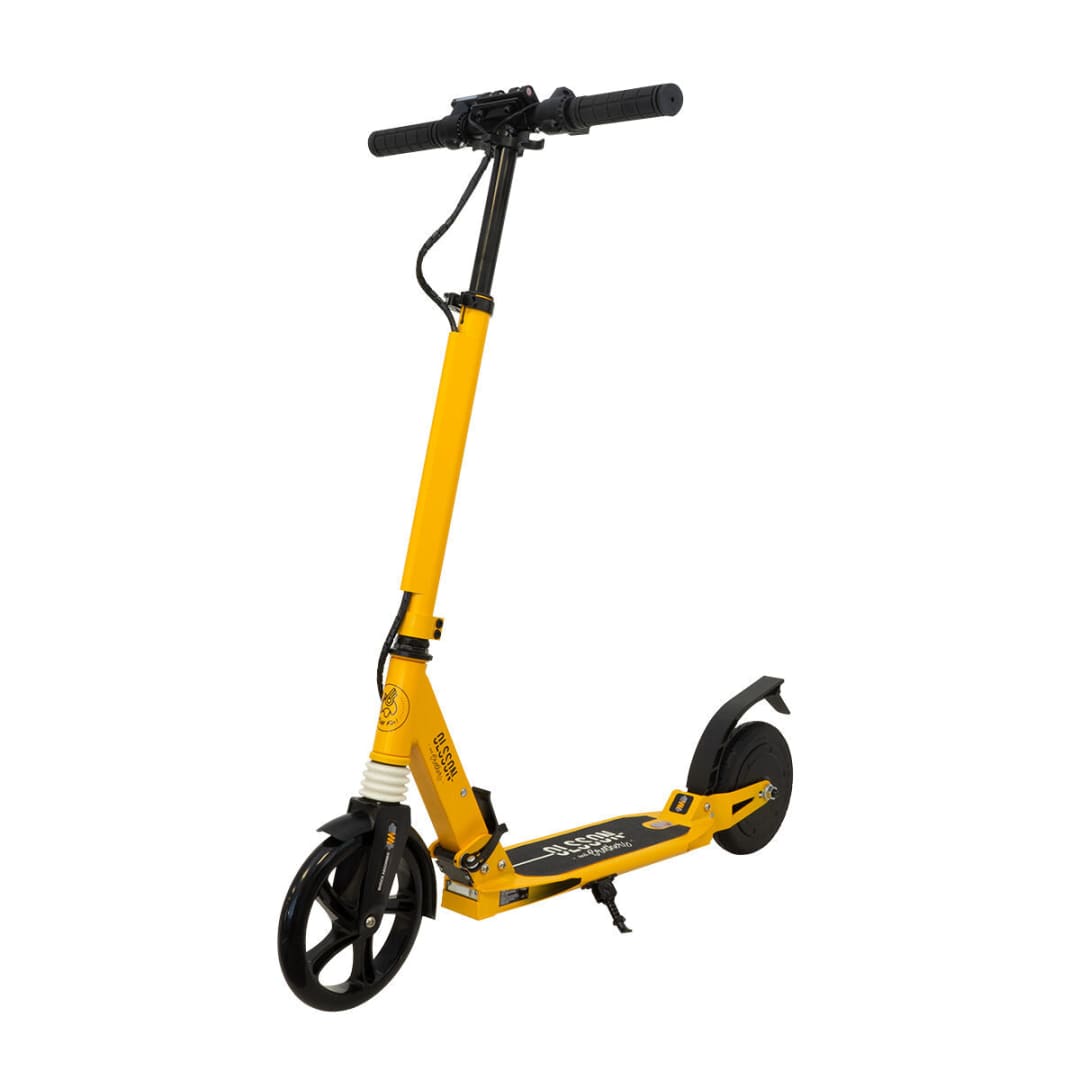 Electric Scooter Olsson & Brothers Flip Yellow/Black 150 W 24 V | Olsson & Brothers