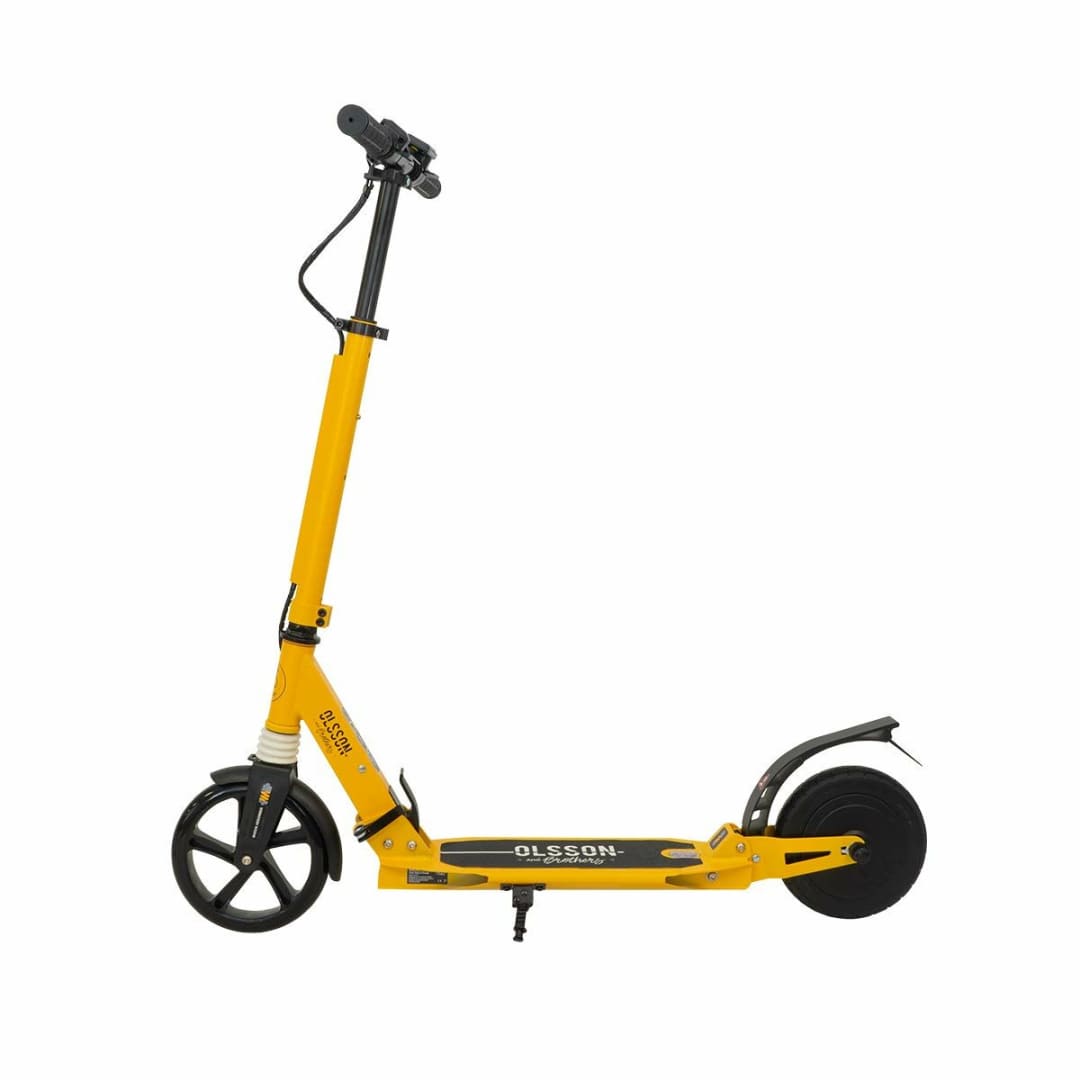 Electric Scooter Olsson & Brothers Flip Yellow/Black 150 W 24 V | Olsson & Brothers