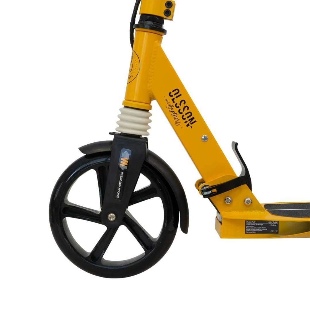 Electric Scooter Olsson & Brothers Flip Yellow/Black 150 W 24 V | Olsson & Brothers