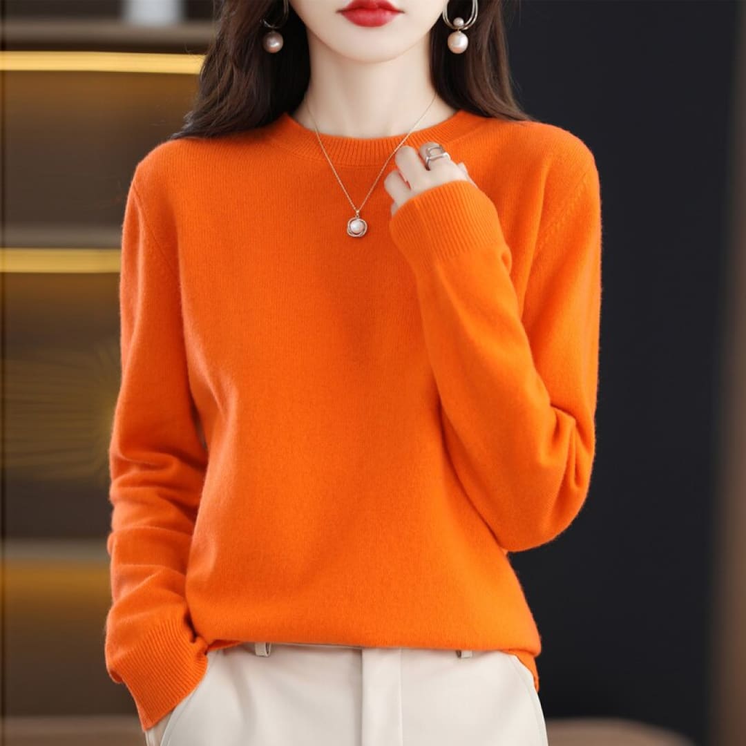 Elegant 100% Pure Cashmere Sweater | The Urban Clothing Shop™