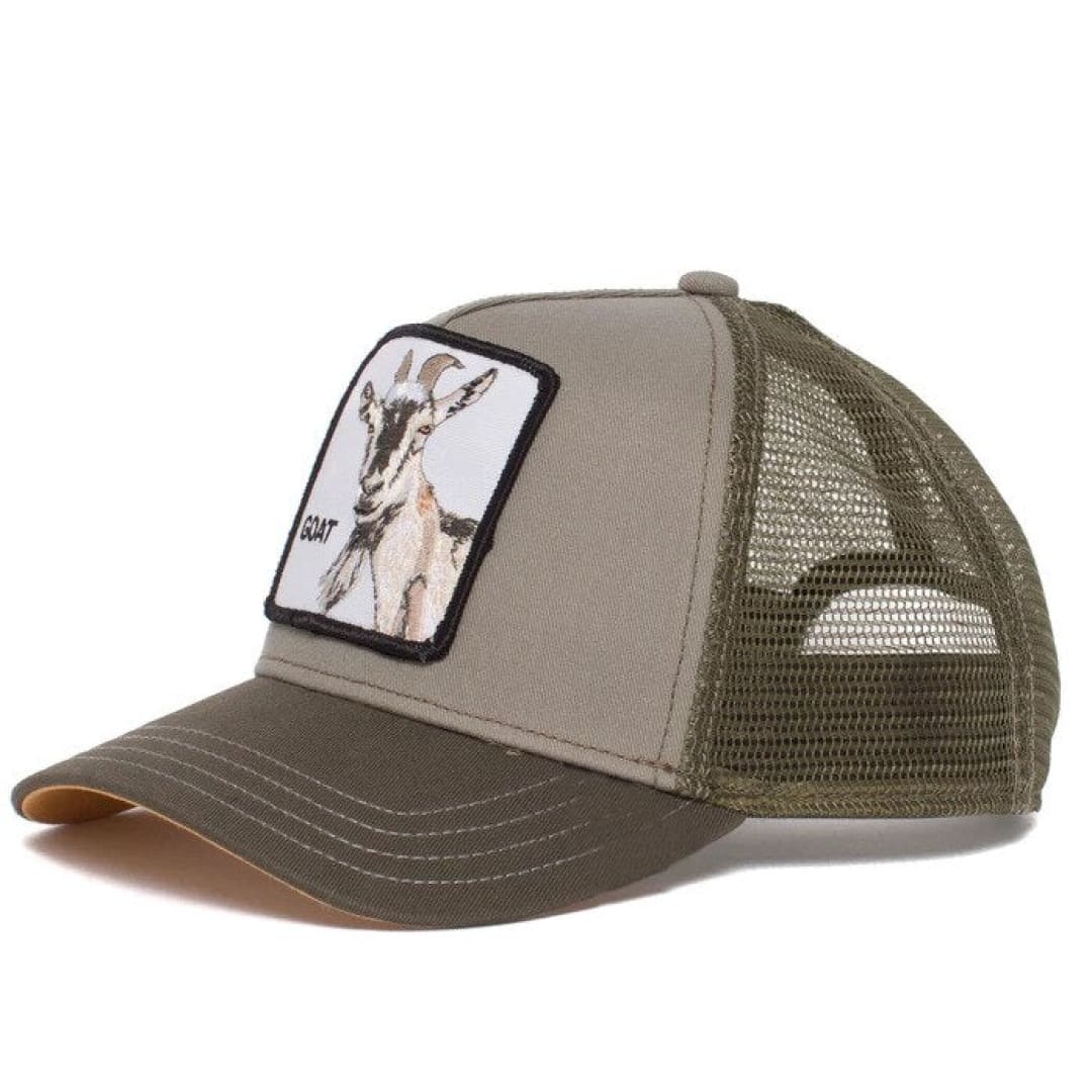 Embroidered Animal Mesh Trucker Hat | The Urban Clothing Shop™