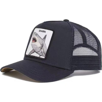 Embroidered Animal Mesh Trucker Hat | The Urban Clothing Shop™