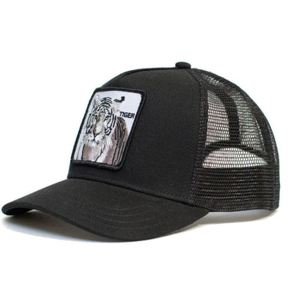 Embroidered Animal Mesh Trucker Hat | The Urban Clothing Shop™