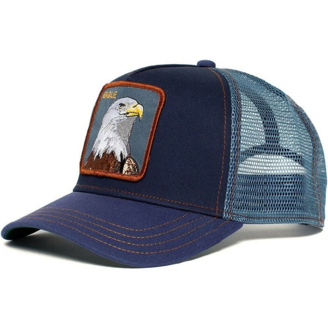 Embroidered Animal Mesh Trucker Hat | The Urban Clothing Shop™