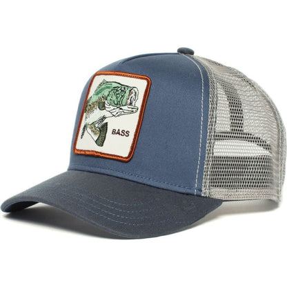 Embroidered Animal Mesh Trucker Hat | The Urban Clothing Shop™