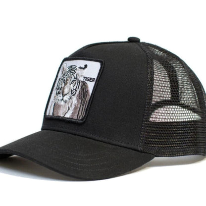 Embroidered Animal Mesh Trucker Hat | The Urban Clothing Shop™