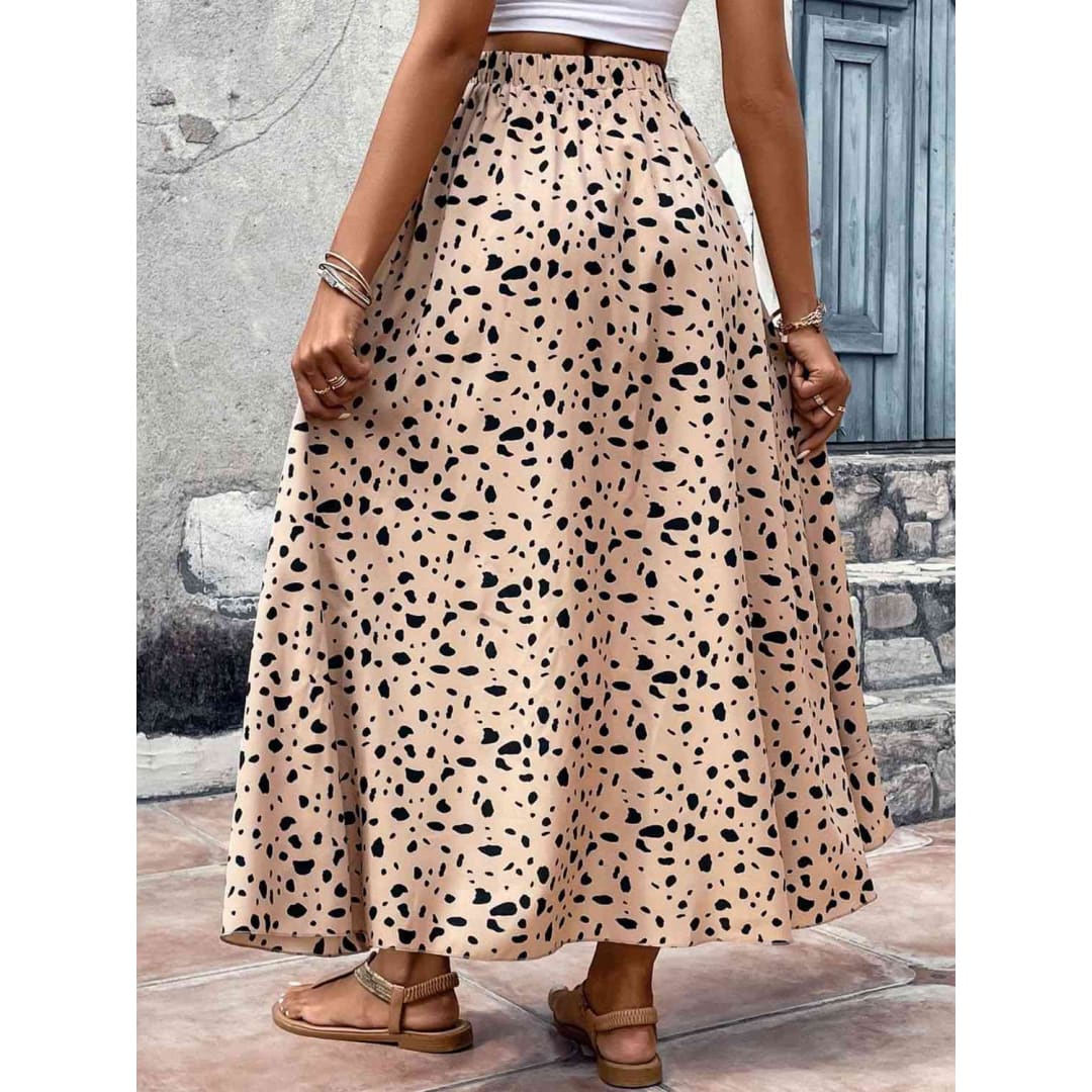Enia Printed Ruffled Skirt | ClaudiaG