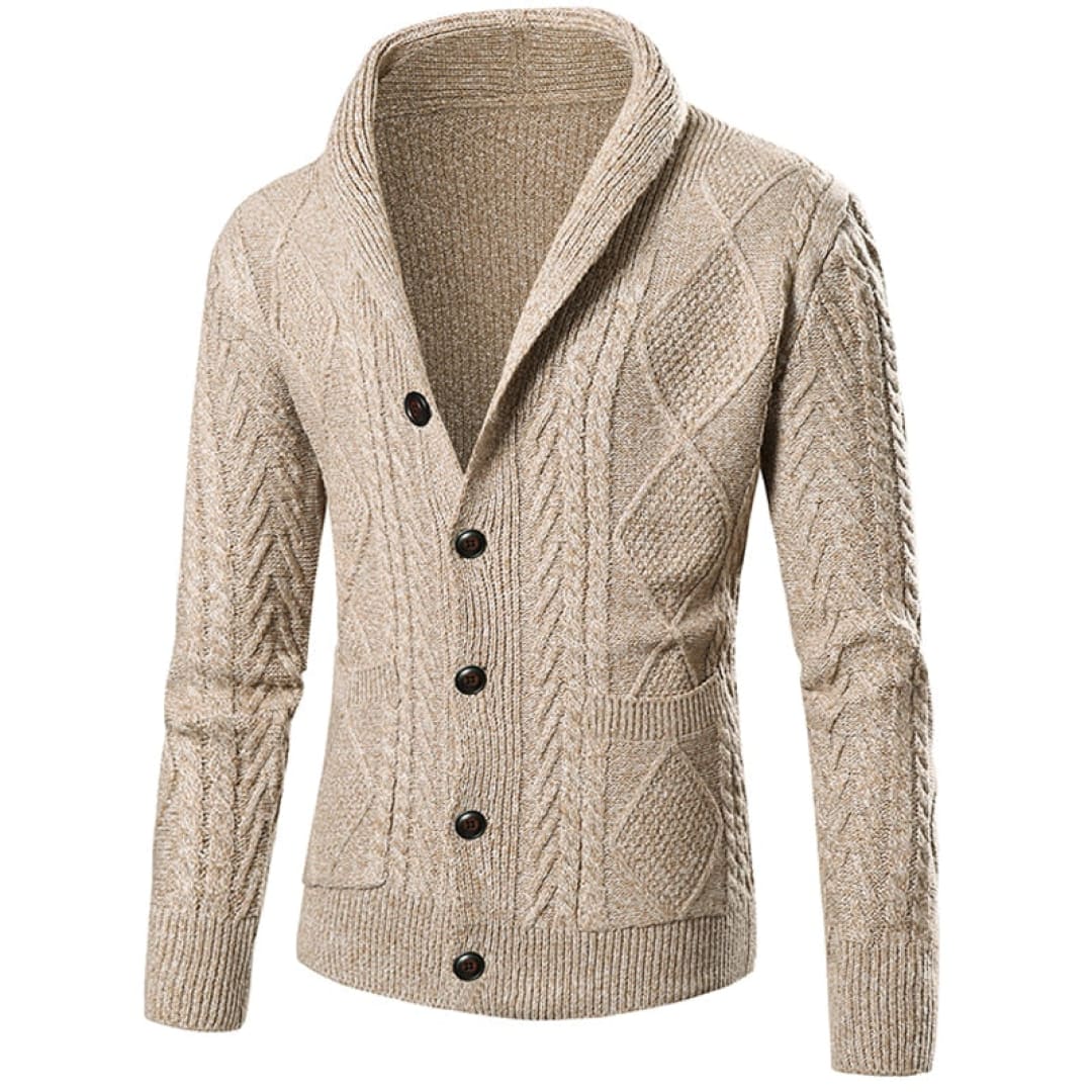 Everyman Jacket Cotton Knitted Sweater | The Urban Clothing Shop™