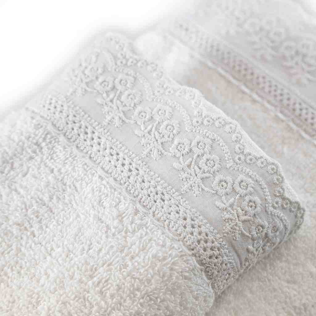 Le Telerie - SET SPUGNA ELLY 3+3 BIANCO