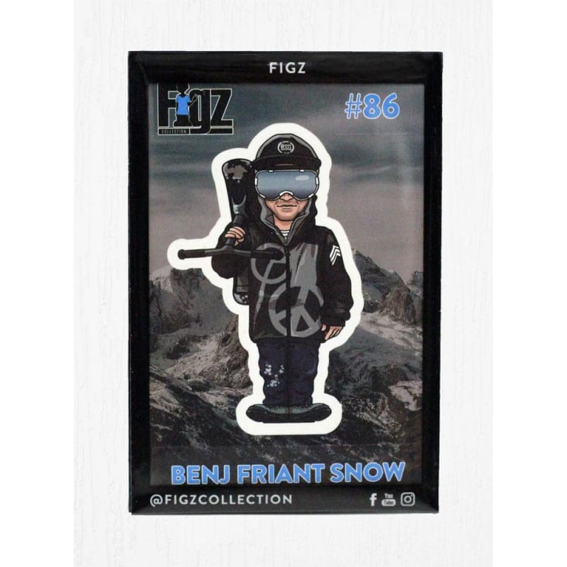 Figz Benj Friant Snow - Sticker | Figz