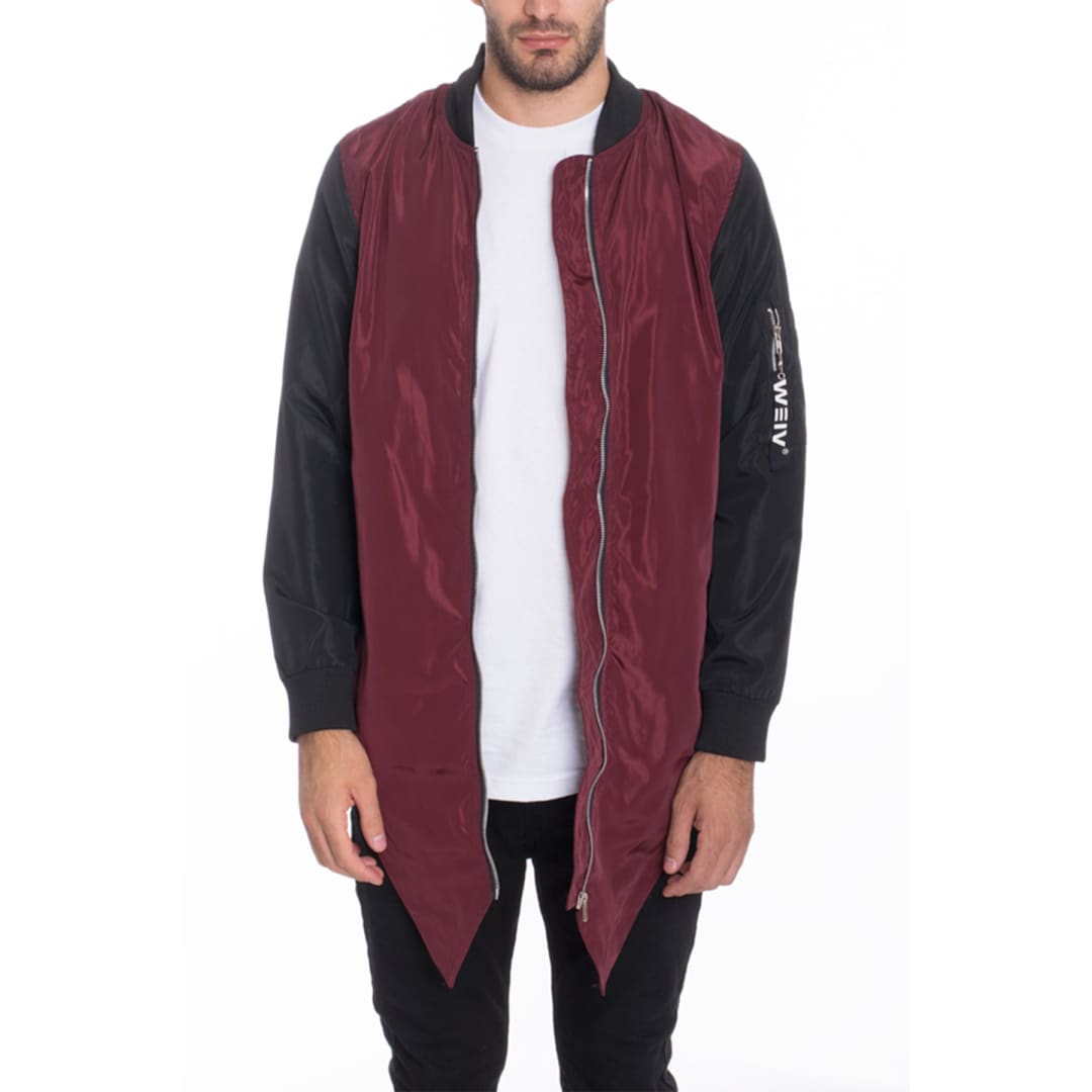 Urban Edge Fishtail Bomber Jacket | The Urban Clothing Shop™