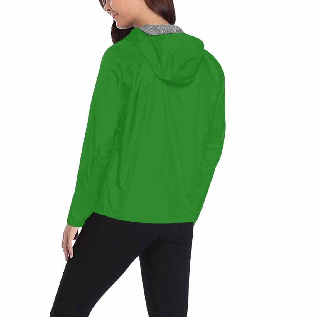 Forest Green Hooded Windbreaker Jacket - Men / Women | IAA | inQue.Style