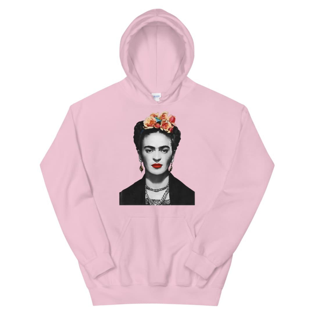 Frida Kahlo With Flowers Poster Artwork Unisex Hoodie | Art-O-Rama Shop