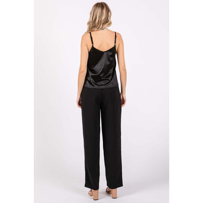 GeeGee High-Waisted Pleated Pants | The Urban Clothing Shop™