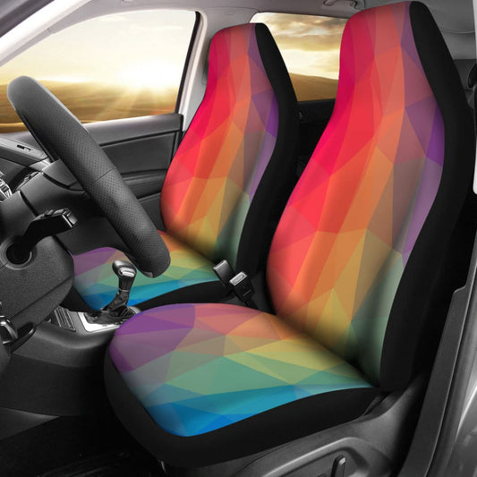 Geometric Bold Colors Seat Covers | The Urban Clothing Shop™