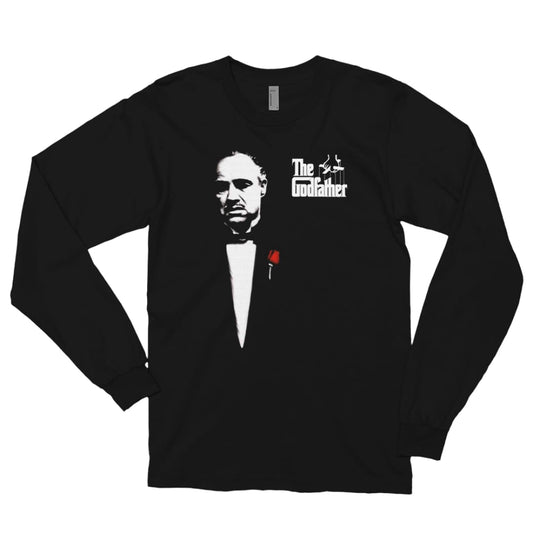 The Godfather 1972 Movie Don Corleone Long Sleeve Shirt | Art-O-Rama Shop