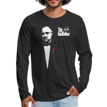 The Godfather 1972 Movie Don Corleone Long Sleeve Shirt | Art-O-Rama Shop