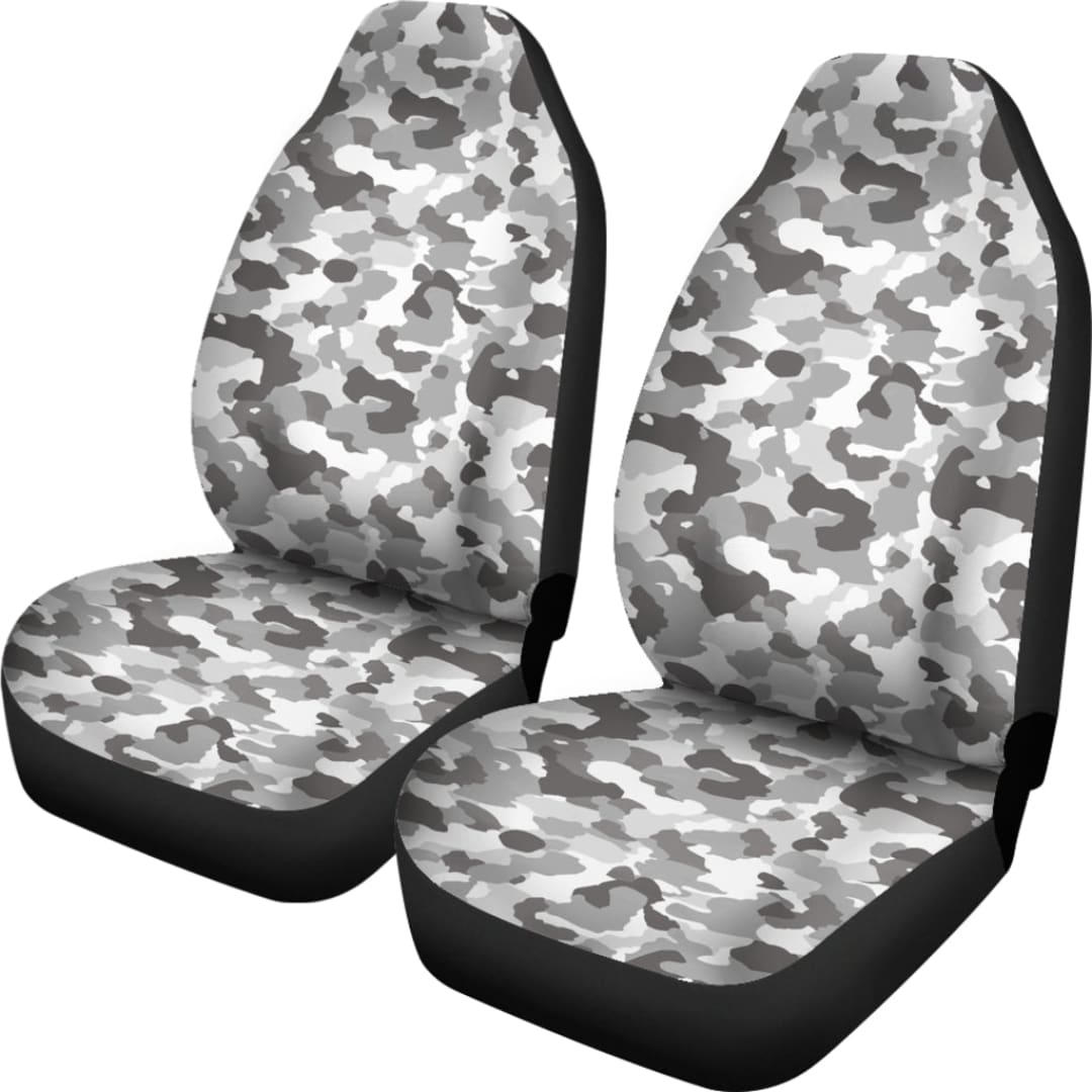 Grey Camouflage Seat Covers | The Urban Clothing Shop™