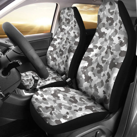 Grey Camouflage Seat Covers | The Urban Clothing Shop™
