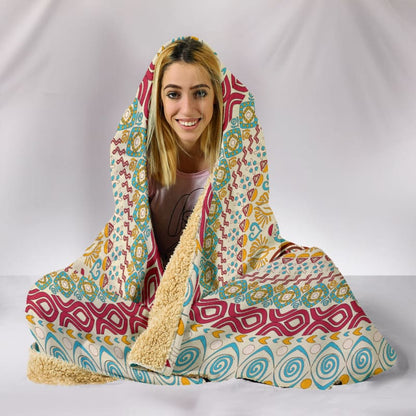 Hamsa Hand Hooded Blanket | The Urban Clothing Shop™