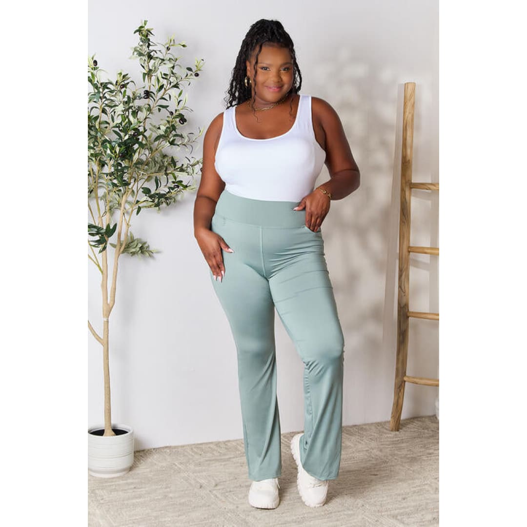 Heimish Full Size Wide Waistband Sports Pants | The Urban Clothing Shop™