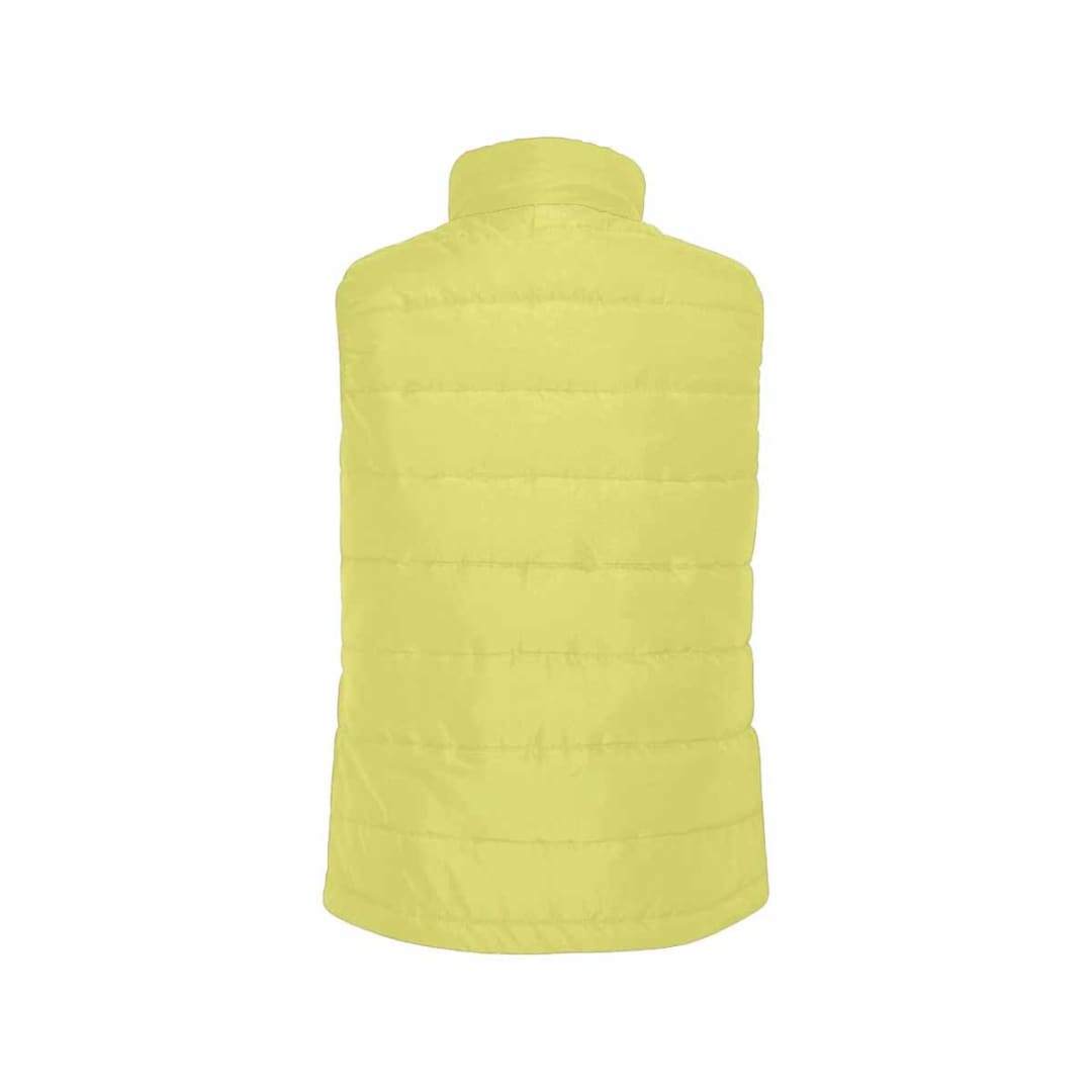 Honeysuckle Yellow Mens Padded Vest | IAA | inQue.Style