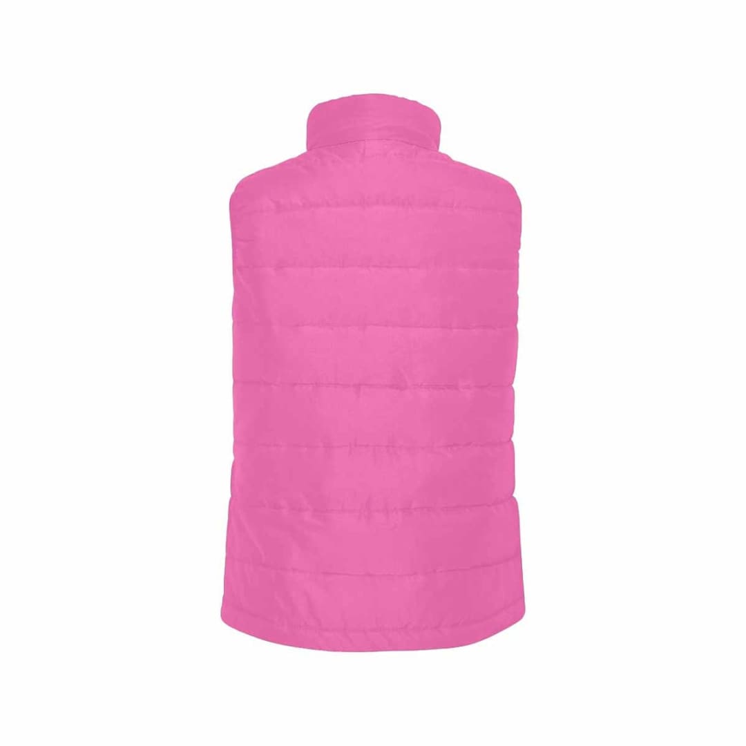 Hot Pink Mens Padded Vest | IAA | inQue.Style