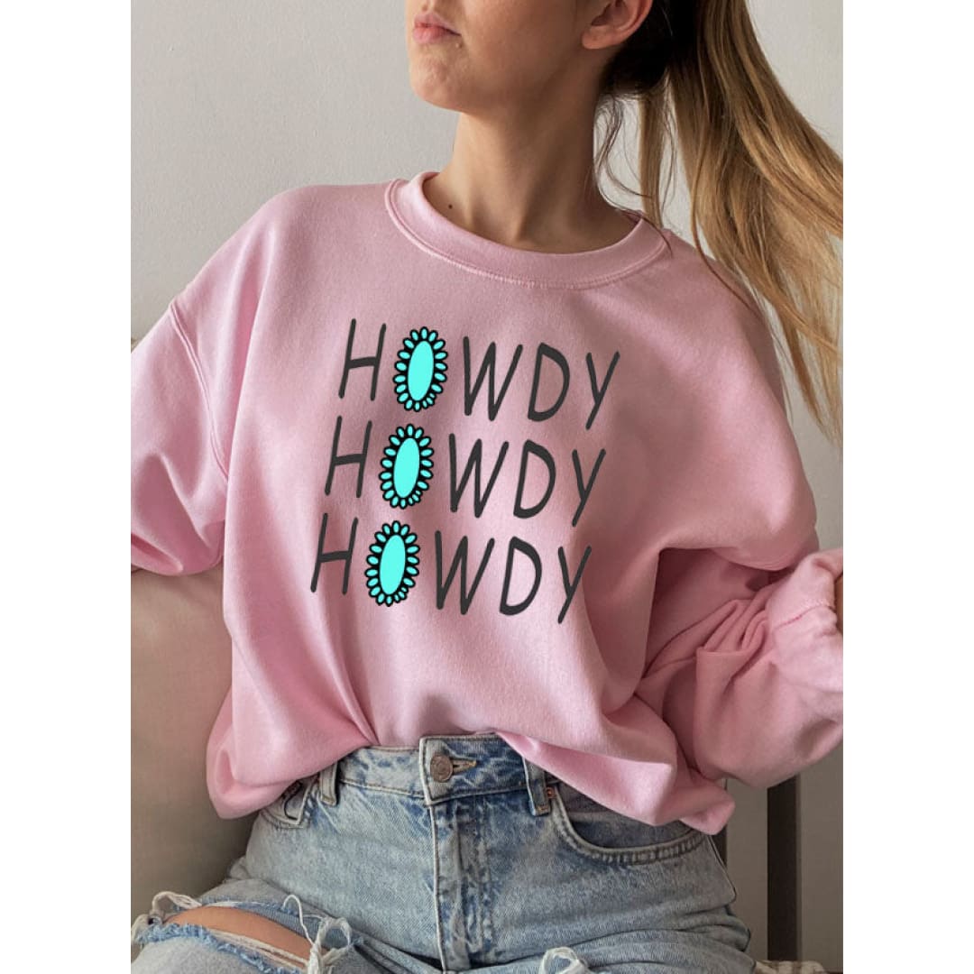 Howdy Sweat Shirt | Merchmallow