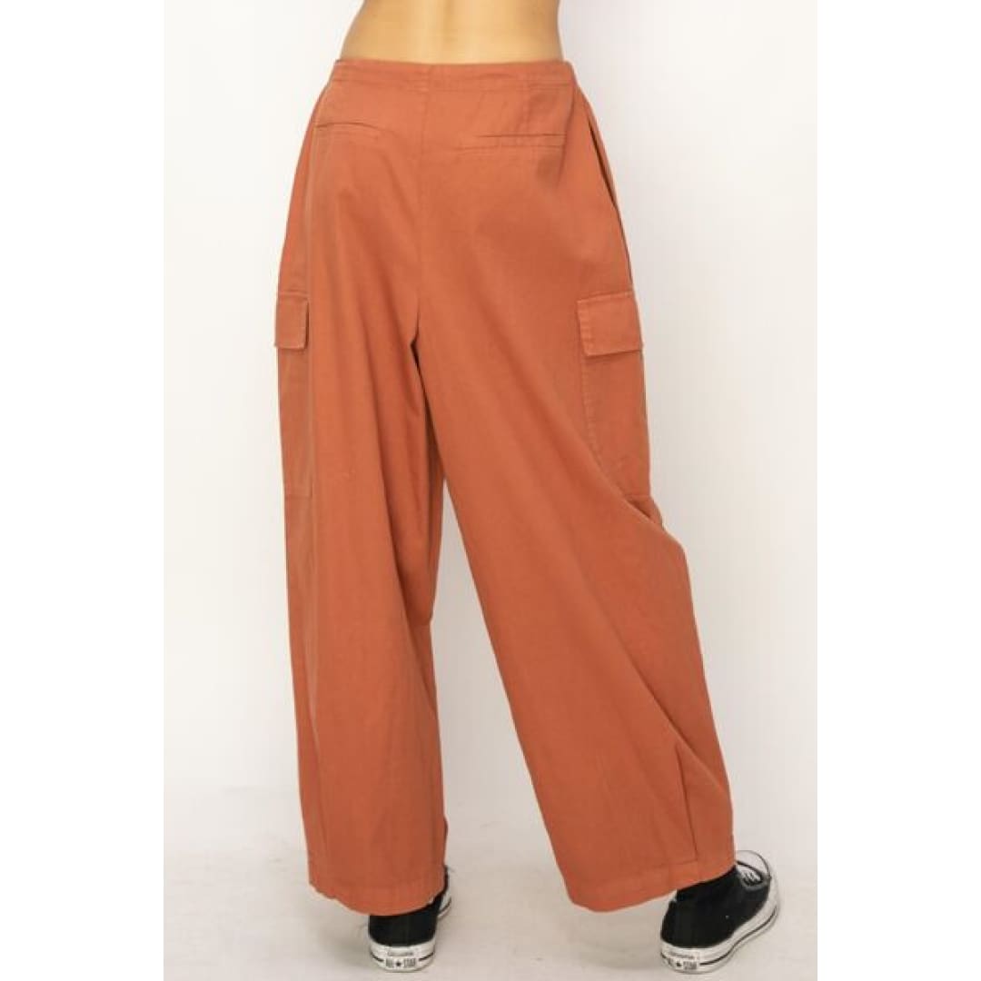 HYFVE Drawstring Cargo Wide Leg Pants | The Urban Clothing Shop™