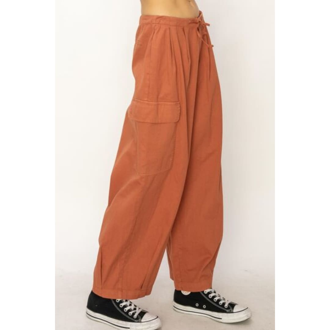 HYFVE Drawstring Cargo Wide Leg Pants | The Urban Clothing Shop™