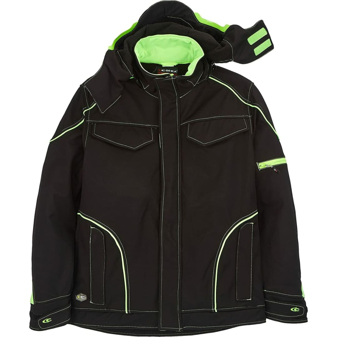 Jacket Cofra Tecka Light Lime Black | Cofra