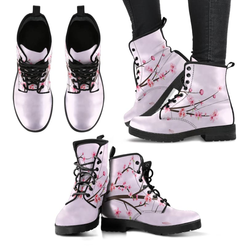 Japanese Flowers Boots | The Urban Clothing Shop™