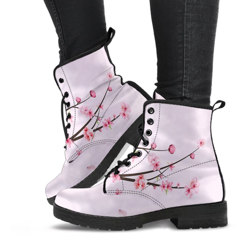 Japanese Flowers Boots | The Urban Clothing Shop™