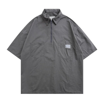 Japanese-Inspired Oversized Polo Shirt | The Urban Clothing Shop™